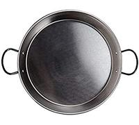 Vaello La Valenciana Paellera de Acero Inoxidable para San Valentín, 50 cm, Plateado, 50 Centimeters cm