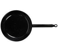 VAELLO La Valenciana Sartén de Acero esmaltado 26 cm, aleado, Negro