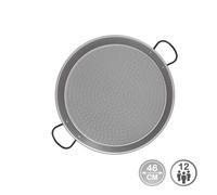Paellera Vaello Tradicional Acero Pulido 12 Personas (Ø 46 cm)