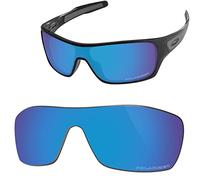 Vaep Lentes de repuesto de policarbonato para gafas de sol Oakley Turbine Rotor OO9307 - POLARIZADAS, Azul Hielo - PC Polarizado