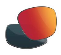 Vaep Lentes de repuesto polarizadas para gafas de sol Costa Del Mar Ferg 06S9002 - Rojo ladrillo