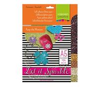 Vaessen Creative 2111-102 - Gama 2 de Papel A5 con Purpurina Adhesivo