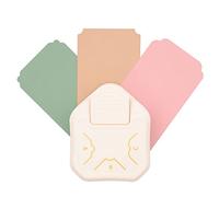 Vaessen Creative 2137-091 3 en 1 - Perforadora de esquina, decorativa, accesorio para álbumes de recortes, troquelado para proyectos de bricolaje, álbumes de recortes, manualidades y tarjetas, acero
