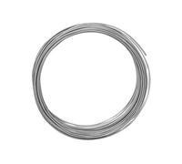 Vaessen Creative Alambre de Aluminio para Manualidades 10 m x 1 mm Anthracite Pantone (Gris) - Alambre Flexible Metálico para Bisutería y Arreglos Florales