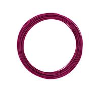 Vaessen Creative Alambre de Aluminio para Manualidades 10 m x 1 mm Strong Pink (Rose) - Alambre Flexible Metálico para Bisutería y Arreglos Florales
