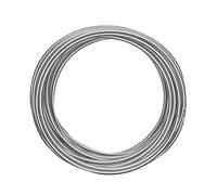 Vaessen Creative Alambre de Aluminio para Manualidades 10 m x 4 mm Silver (Plateado) - Alambre Flexible Metálico para Bisutería y Arreglos Florales