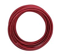 Vaessen Creative Alambre de Aluminio para Manualidades 10 m x 5 mm Oxblood (Rojo) - Alambre Flexible Metálico para Bisutería y Arreglos Florales