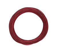 Vaessen Creative Alambre de Aluminio para Manualidades 110 m x 1,5 mm Oxblood (Rojo) - Alambre Flexible Metálico para Bisutería y Arreglos Florales