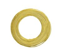 Vaessen Creative Alambre de Aluminio para Manualidades 110 m x 1,5 mm Sunny Yellow (Amarillo) - Alambre Flexible Metálico para Bisutería y Arreglos Florales