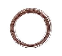 Vaessen Creative Alambre de Aluminio para Manualidades 15 m x 0,8 mm Chocolate (Marrón) - Alambre Flexible Metálico para Bisutería y Arreglos Florales