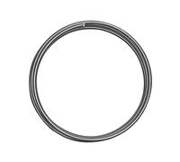 Vaessen Creative Alambre de Aluminio para Manualidades 2 m x 4 mm Anthracite Pantone (Gris) - Alambre Flexible Metálico para Bisutería y Arreglos Florales