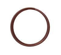 Vaessen Creative Alambre de Aluminio para Manualidades 2 m x 4 mm Brown (Marrón) - Alambre Flexible Metálico para Bisutería y Arreglos Florales