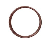 Vaessen Creative Alambre de Aluminio para Manualidades 2 m x 4 mm Chocolate (Marrón) - Alambre Flexible Metálico para Bisutería y Arreglos Florales