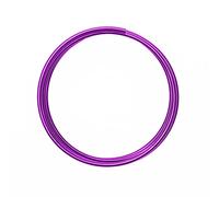 Vaessen Creative Alambre de Aluminio para Manualidades 2 m x 4 mm Lavender (Morado) - Alambre Flexible Metálico para Bisutería y Arreglos Florales