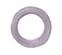 Vaessen Creative Alambre de Aluminio para Manualidades 235 m x 1 mm Soft Lilac (Morado) - Alambre Flexible Metálico para Bisutería y Arreglos Florales