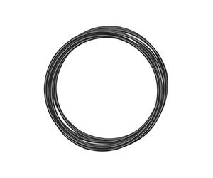 Vaessen Creative Alambre de Aluminio para Manualidades 3 m x 3 mm Anthracite Pantone (Gris) - Alambre Flexible Metálico para Bisutería y Arreglos Florales