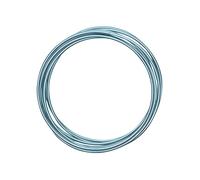 Vaessen Creative Alambre de Aluminio para Manualidades 3 m x 3 mm Ice Blue (Azul) - Alambre Flexible Metálico para Bisutería y Arreglos Florales