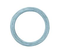 Vaessen Creative Alambre de Aluminio para Manualidades 365 m x 0,8 mm Ice Blue (Azul) - Alambre Flexible Metálico para Bisutería y Arreglos Florales