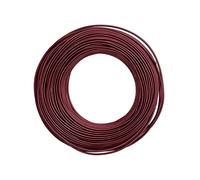 Vaessen Creative Alambre de Aluminio para Manualidades 37 m x 2,5 mm Oxblood (Rojo) - Alambre Flexible Metálico para Bisutería y Arreglos Florales