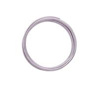 Vaessen Creative Alambre de Aluminio para Manualidades 5 m x 2 mm Soft Lilac (Morado) - Alambre Flexible Metálico para Bisutería y Arreglos Florales