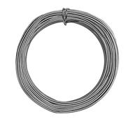 Vaessen Creative Alambre de Aluminio para Manualidades 50 m x 2 mm Anthracite Pantone (Gris) - Alambre Flexible Metálico para Bisutería y Arreglos Florales