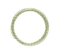 Vaessen Creative Alambre de Aluminio para Manualidades Diamond Cut 5 m x 2 mm Apple Green (Verde) - Alambre Flexible Metálico para Bisutería, Arreglos Florales y Manualidades