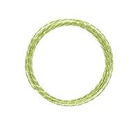 Vaessen Creative Alambre de Aluminio para Manualidades Diamond Cut 5 m x 2 mm Mint Green (Verde) - Alambre Flexible Metálico para Bisutería, Arreglos Florales y Manualidades