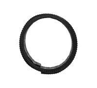 Vaessen Creative Alambre de Aluminio para Manualidades Oriental 2 m x 0,5 mm x 3 cm Black (Negro) - Alambre Flexible Metálico para Bisutería, Arreglos Florales y Manualidades