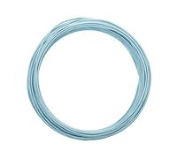 Vaessen Creative Alambre de Aluminio para Manualidades Redondo 30 m x 2 mm Ice Blue (Azul) - Alambre Flexible Metálico para Bisutería, Arreglos Florales y Manualidades