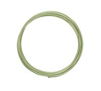 Vaessen Creative Alambre de Aluminio para Manualidades Redondo 5 m x 2 mm Apple Green (Verde) - Alambre Flexible Metálico para Bisutería, Arreglos Florales y Manualidades