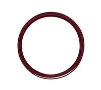 Vaessen Creative Alambre de Aluminio para Manualidades Redondo 5 m x 2 mm Oxblood (Rojo) - Alambre Flexible Metálico para Bisutería, Arreglos Florales y Manualidades