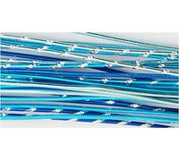 Vaessen Creative Alambre de Aluminio para Manualidades Set de 27 Piezas de 40 cm x 2 mm Azul - Alambre Flexible Metálico para Bisutería, Arreglos Florales y Manualidades