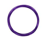 Vaessen Creative Alambre de Aluminio para Manualidades Triangular 5 m x 0,5 mm x 2,8 mm Lilac (Morado) - Alambre Flexible Metálico para Bisutería, Arreglos Florales y Manualidades