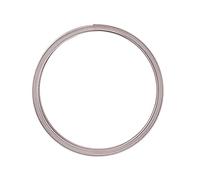 Vaessen Creative Alu Deco Alambre Plano para Manualidades, Rosa (Misty Pink), 5 x 1 mm (5 m)