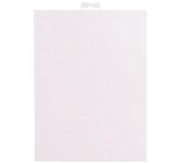 Vaessen Creative Cañamazo Plástico, 14 ct, Hoja de Malla Flexible para Manualidades, Bordado y Punto de Cruz, 1 unidad, Blanco, white, 21x28cm or 8.2x11