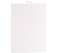 Vaessen Creative Cañamazo Plástico, 16 ct, Hoja de Malla Flexible para Manualidades, Bordado y Punto de Cruz, 1 unidad, Transparente, 21x28cm or 8.2x11