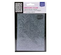 Vaessen Creative Carpeta de Embossing, Enredaderas 14,6 x 10,8 x 0,5 cm, 1 pieza, para Tarjetas de Cumpleaños, Tarjetas de Nacimiento, Tarjetas de Navidad y Manualidades con Papel