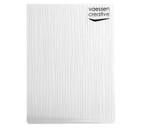 Vaessen Creative Carpeta de Embossing, Líneas 14,6 x 10,8 x 0,5 cm, 1 pieza, para Tarjetas de Cumpleaños, Tarjetas de Nacimiento, Tarjetas de Navidad y Manualidades con Papel