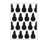 Vaessen Creative Carpeta de Embossing Piña 14,6 x 10,7 cm - Plantilla de Repujado para Tarjetería, Scrapbooking, Journaling - Reutilizable, Resultados Precisos, Para Máquinas de Troquelado