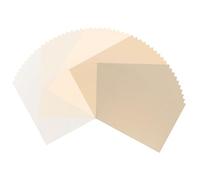Vaessen Creative Cartulina Color Kraft Marrón 200 g - Papel Scrapbook Liso A4-50 Hojas - Folios de Colores para Tarjetas, Invitactiones de Boda y Manualidades