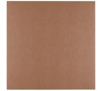 Vaessen Creative Cartulina de Lino 30,5 x 30,5 cm - 25 Hojas - Hazelnut (Marrón) - Folios de Colores 250 g - para Scrapbooking, Tarjetas, Invitactiones de Boda y Manualidades