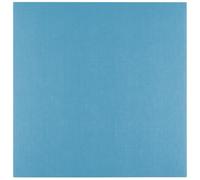 Vaessen Creative Cartulina de Lino 30,5 x 30,5 cm - 25 Hojas - Mountain Lake (Azul) - Folios de Colores 250 g - para Scrapbooking, Tarjetas, Invitactiones de Boda y Manualidades