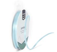 Vaessen Creative Cinta de Raso, Azul Pastel, 3mmx10m