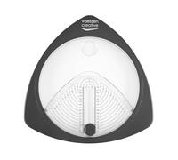 Vaessen Creative Cortador Ø 1 a Ø 15.2 cm - con 3 cuchillas de repuesto - para tarjetas, manualidades y círculos de papel - grafito
