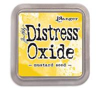 Vaessen Creative Distress Oxide TDO56089 Almohadilla De Tinta, Amarillo (Mustard Seed)