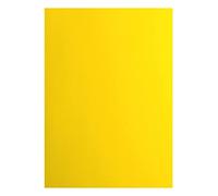 Vaessen Creative Florence 2927-005 - Lote de 10 tarjetas de papel para álbumes de recortes, tarjetas, troquelado y otras manualidades de papel, color amarillo, DIN A4, 2927-005