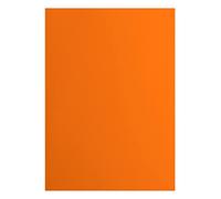 Vaessen Creative Florence 2927-012 Cardstock de papel, naranja, 216 g/m², DIN A4, 10 unidades, liso, para álbumes de recortes, tarjetas, troquelado y otras manualidades de papel, melón