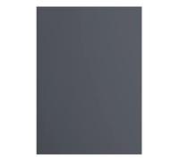 Vaessen Creative Florence 2927-095 - Lote de 10 tarjetas de papel para álbumes de recortes, tarjetas, troquelado y otras manualidades de papel, 216 g/m², DIN A4, color gris