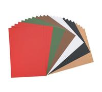Vaessen Creative Florence - Cartulina autoadhesiva A4, papel para manualidades, A4, mezcla de colores, 24 unidades, papel imprimible, para manualidades y proyectos de hobby