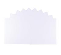 Vaessen Creative Florence Cartulina autoadhesiva - Papel cuadrado para manualidades, 30,5 x 30,5 cm, blanco, 10 unidades, papel imprimible, para manualidades y proyectos de hobby
